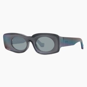 🖤SOLD🖤 Loewe Ibiza 49mm Mirrored Oval Sunglasses BLACK/ OTHER / BLUE MIRROR